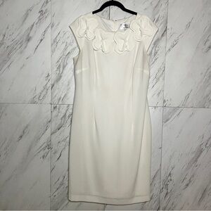 SD Collection Floral Applique Sleeveless Dress SZ 12